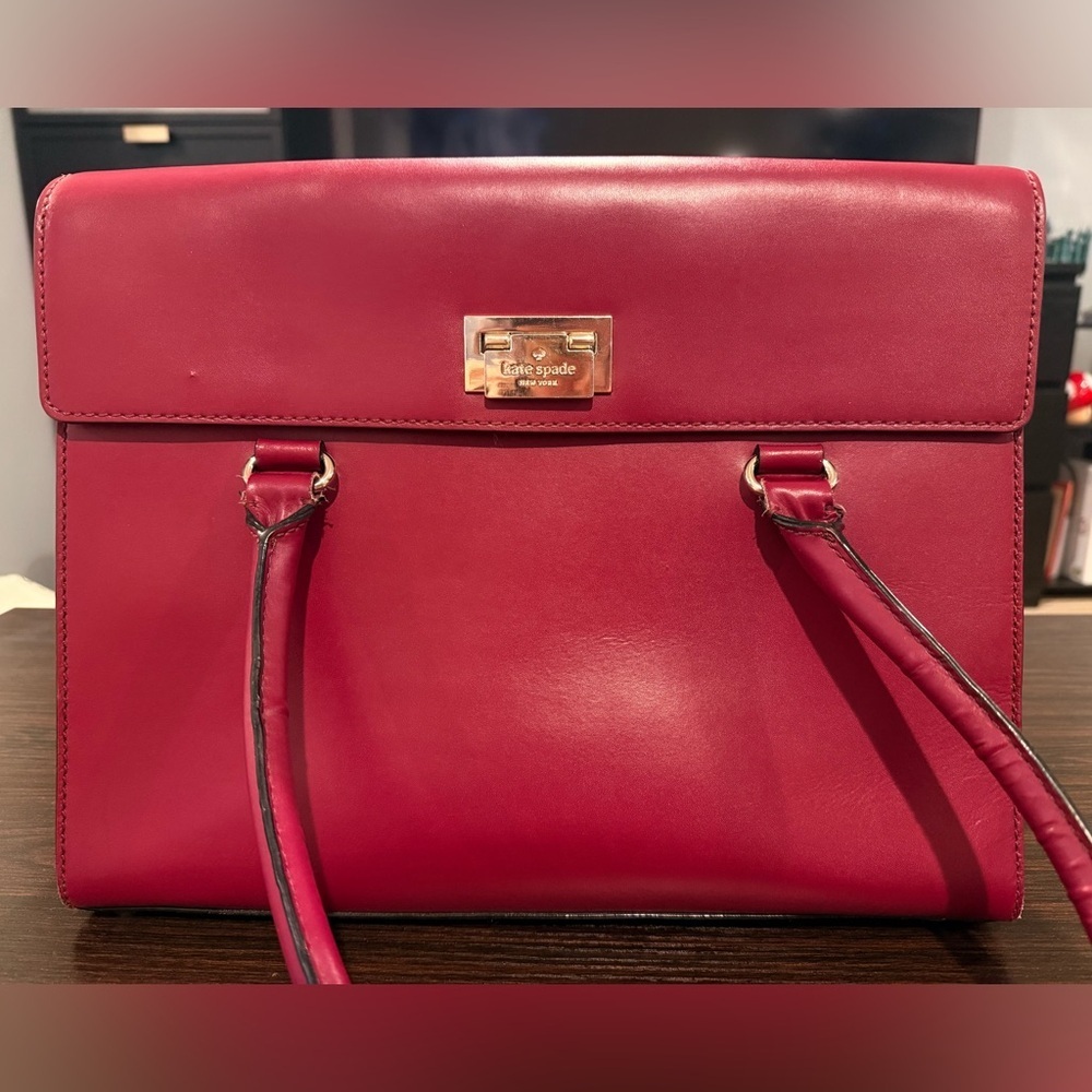 Kate Spade Harwood Place Sinclair leather handbag